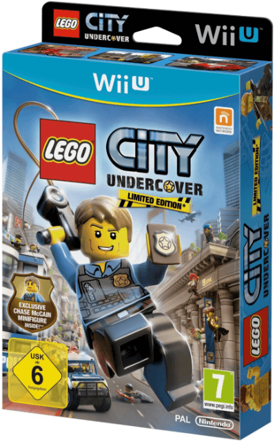 LEGO City Undercover box art for Wii U
